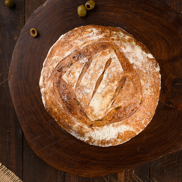 Olive and Italian Herb Sourdough