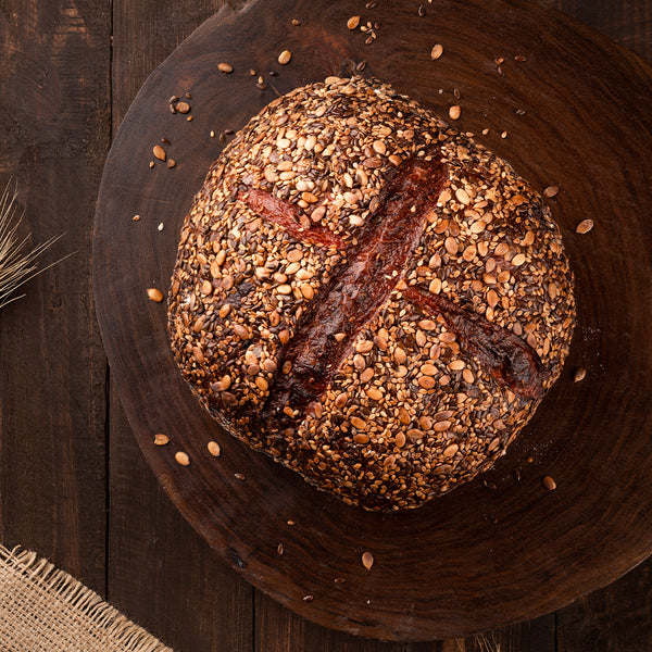 Seeds and Beet Sourdough